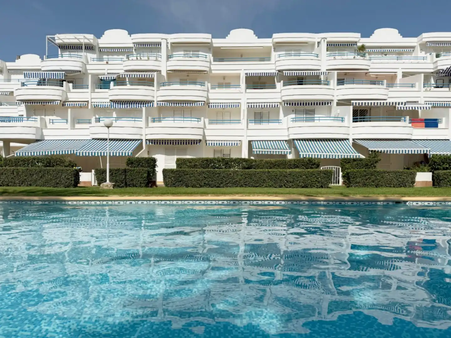 Swimming pool of Apartments for sale in Dénia  with Air Conditioner, Heating and Terrace