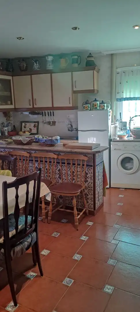 Cocina de Finca rústica en venta en San Cebrián de Campos con Calefacción, Trastero y Amueblado