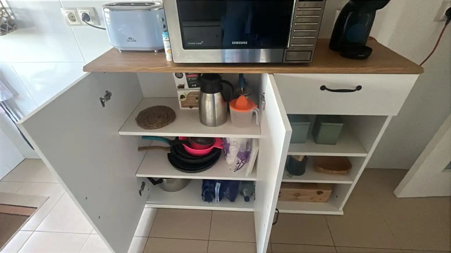 Kitchen of Flat for rent in El Puig de Santa Maria  with Air Conditioner, Heating and Private garden