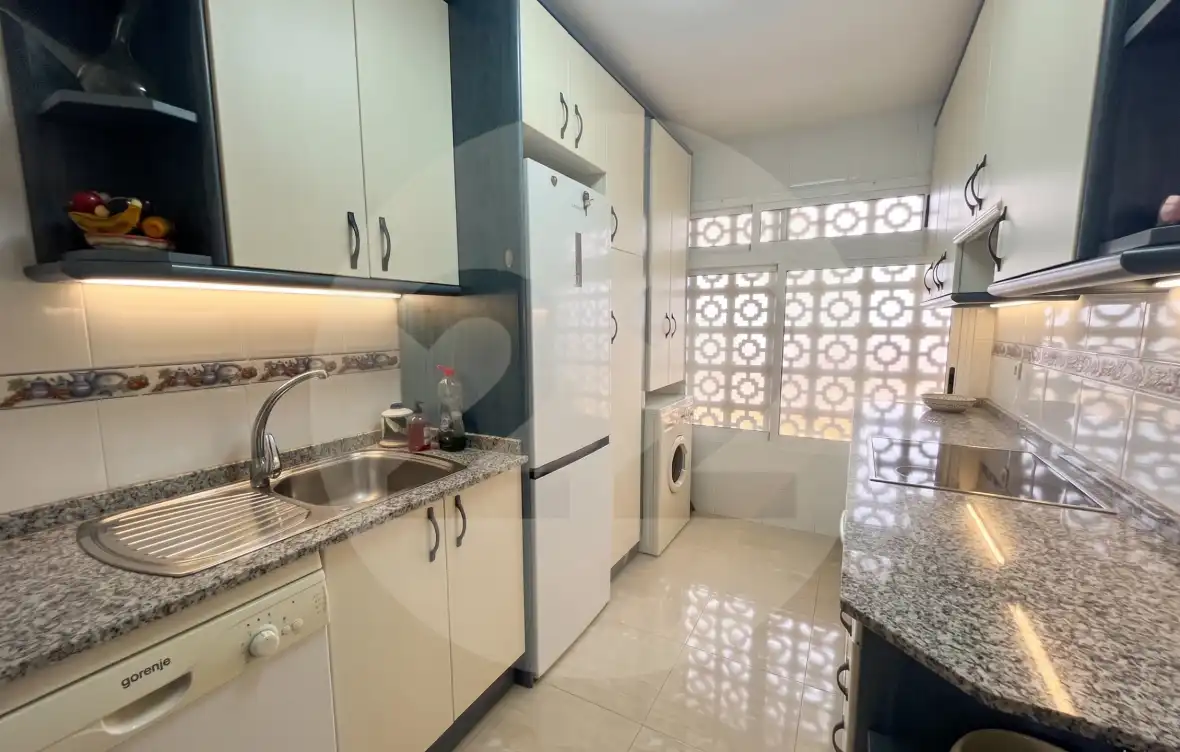 Kitchen of Apartments for rent in El Campello  with Swimming Pool, Furnished and Washing machine