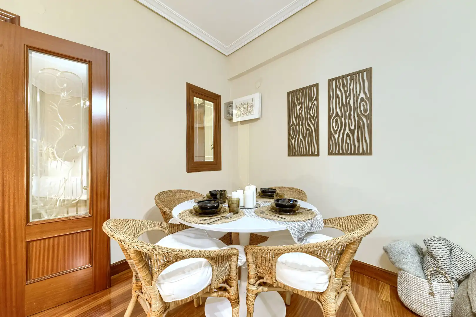 Comedor de Apartamento de alquiler en Bilbao  con Calefacción, Amueblado y Lavadora