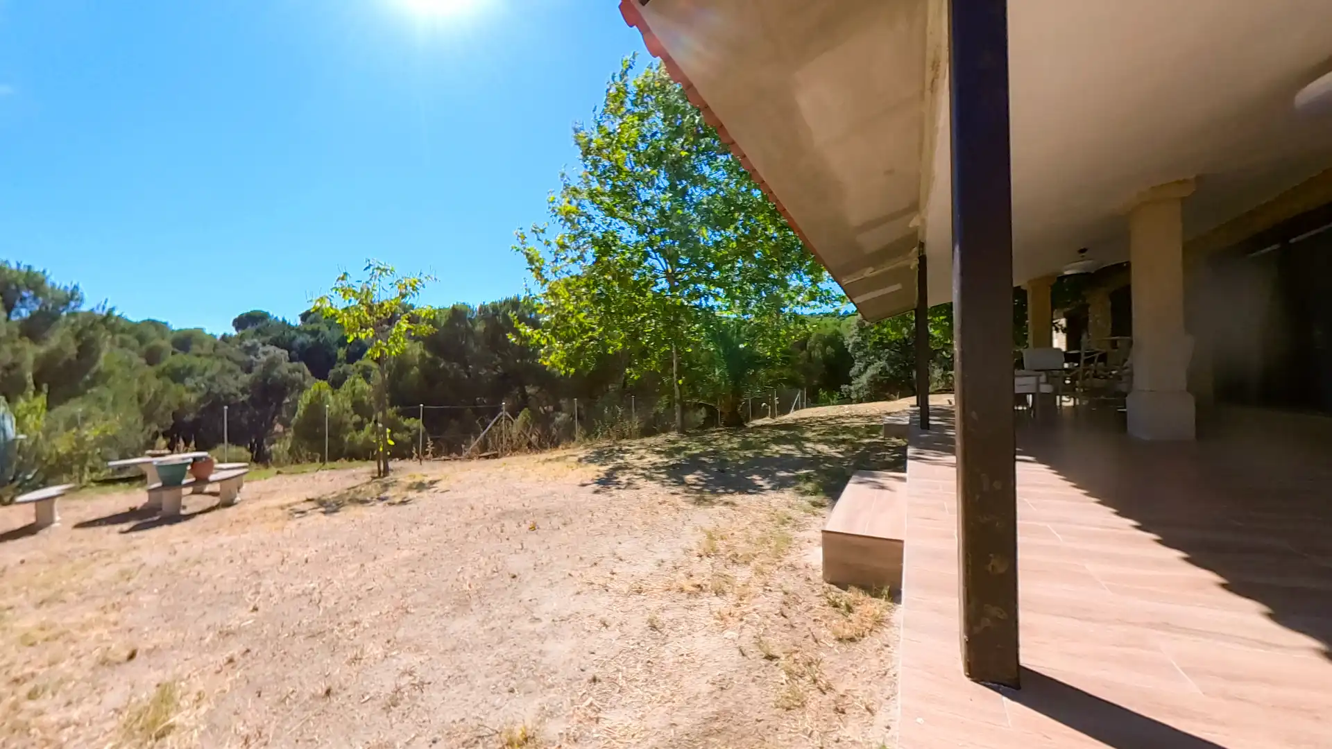 Vista exterior de Casa o xalet en venda en Galapagar amb Aire condicionat, Jardí privat i Forn