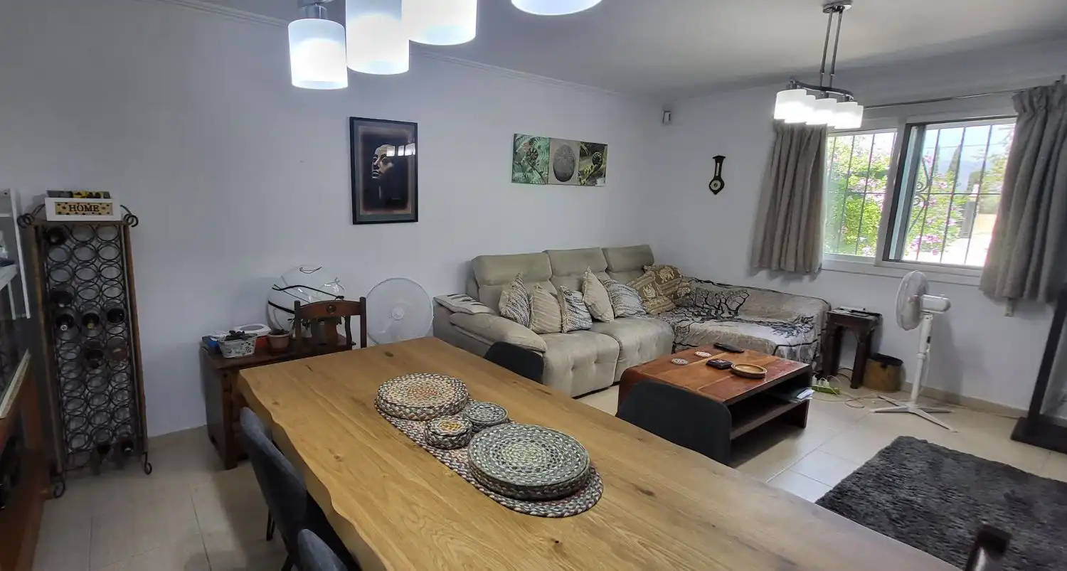 Sala de estar de Casa o chalet en venta en Roquetes con Aire acondicionado, Calefacción y Jardín privado