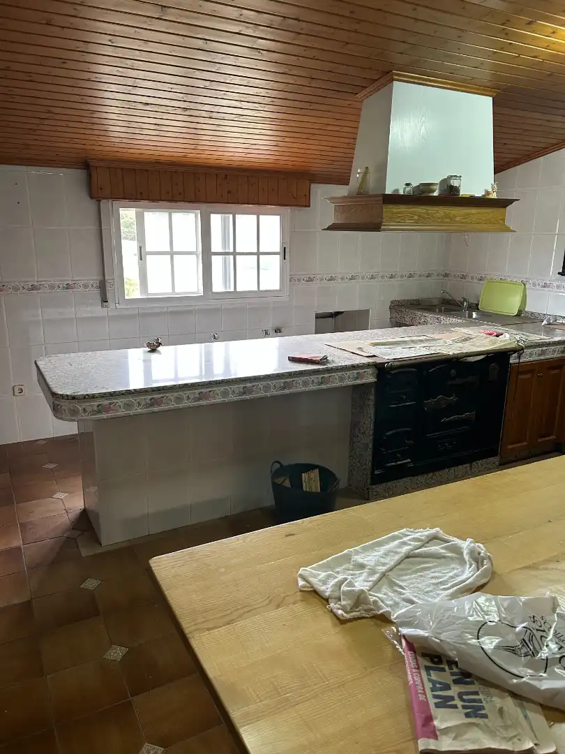 Küche von Haus oder Chalet zum Verkauf in Poio mit Klimaanlage, Heizung und Terrasse