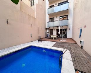 Swimming pool of Duplex for sale in  Barcelona Capital  with Air Conditioner and Swimming Pool