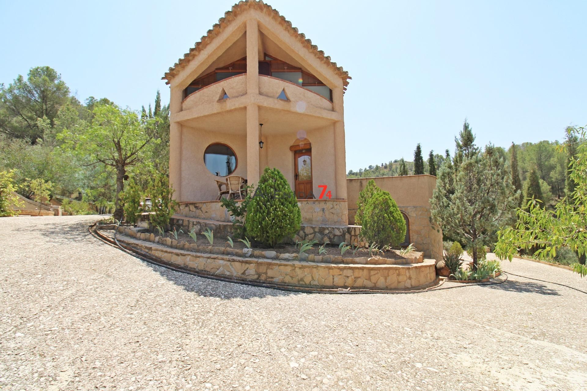 Vista exterior de Finca rústica en venda en Lorca amb Jardí privat, Parquet i Terrassa