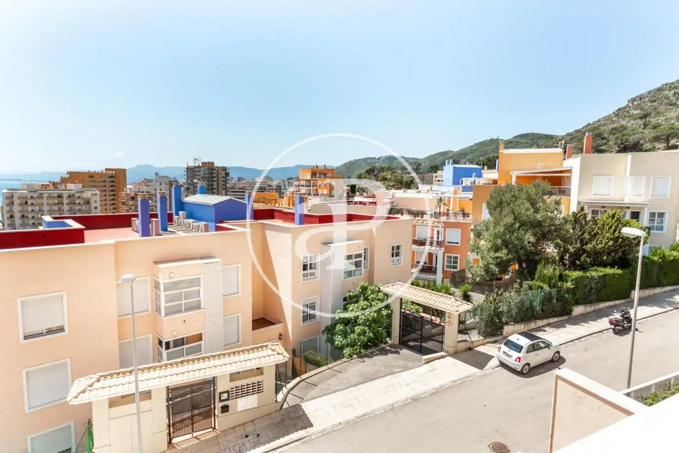 Vista exterior de Piso en venta en Cullera con Aire acondicionado, Calefacción y Jardín privado