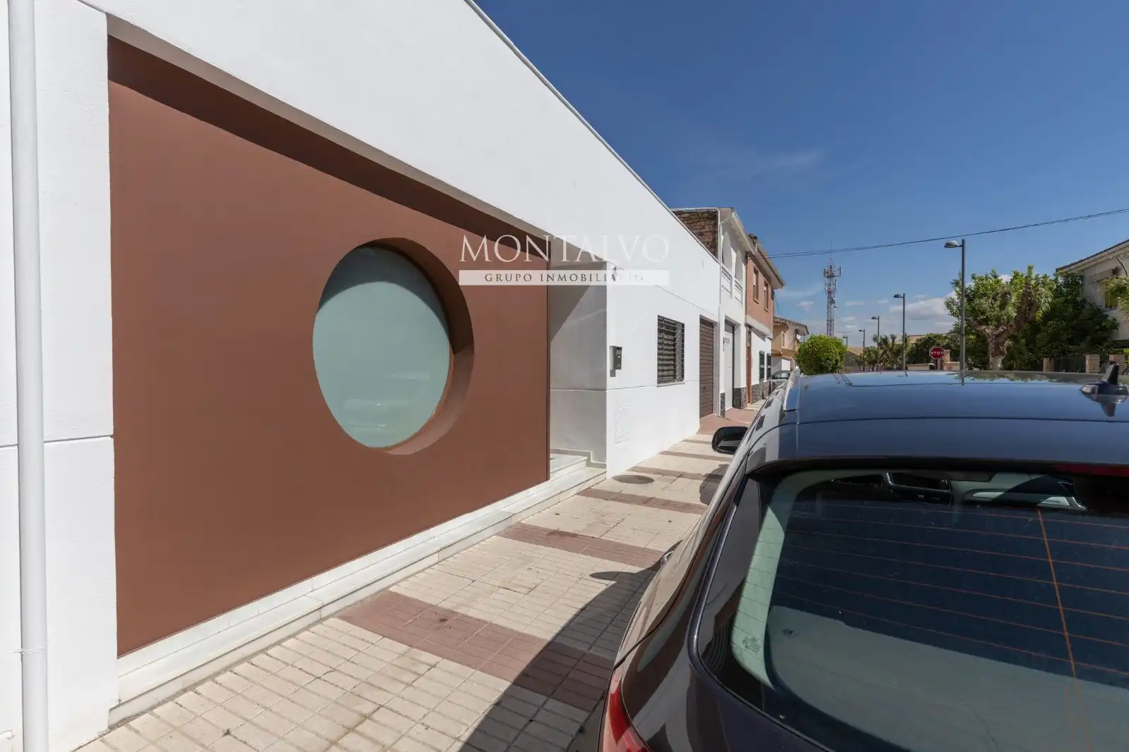Vista exterior de Casa adosada en venta en Chauchina con Aire acondicionado, Calefacción y Piscina