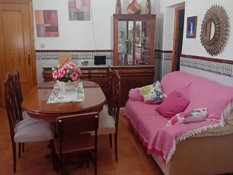 Menjador de Casa adosada en venda en Martos amb Jardí privat, Traster i Piscina