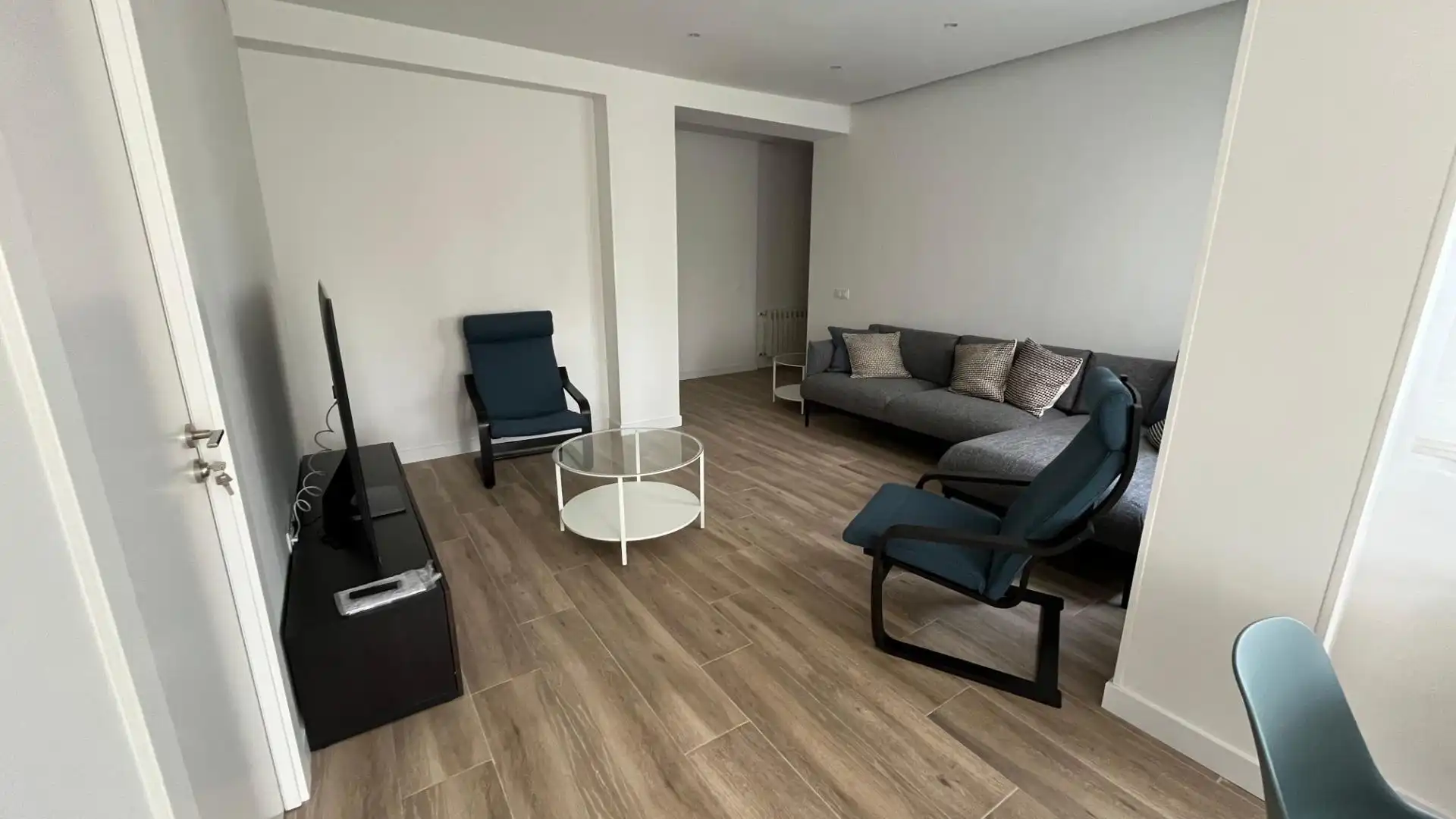 Living room of Flat for rent in Guadalajara  with Heating and Furnished