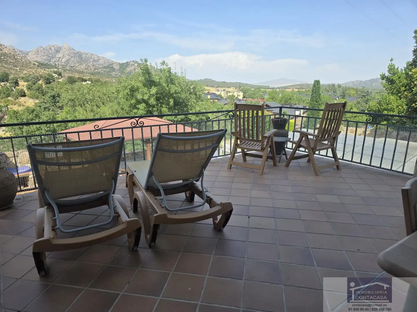 Terraza de Casa o chalet en venta en El Boalo - Cerceda – Mataelpino con Aire acondicionado, Calefacción y Terraza