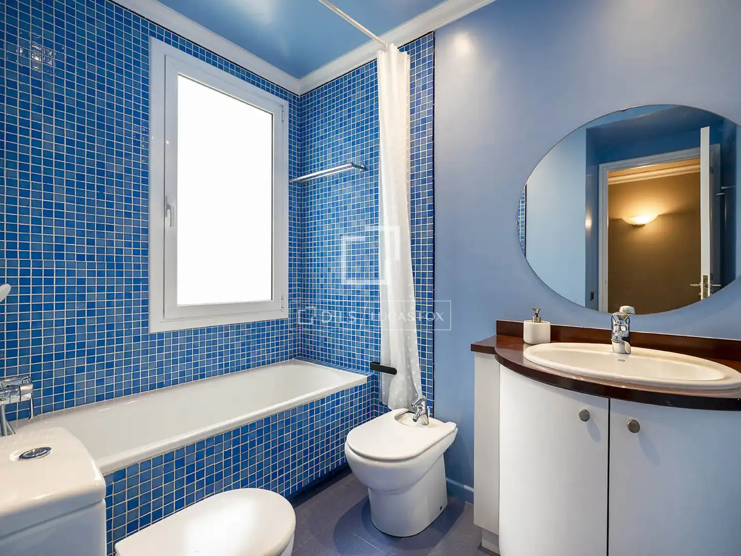 Bathroom of Flat for rent in Barcelona  with Furnished