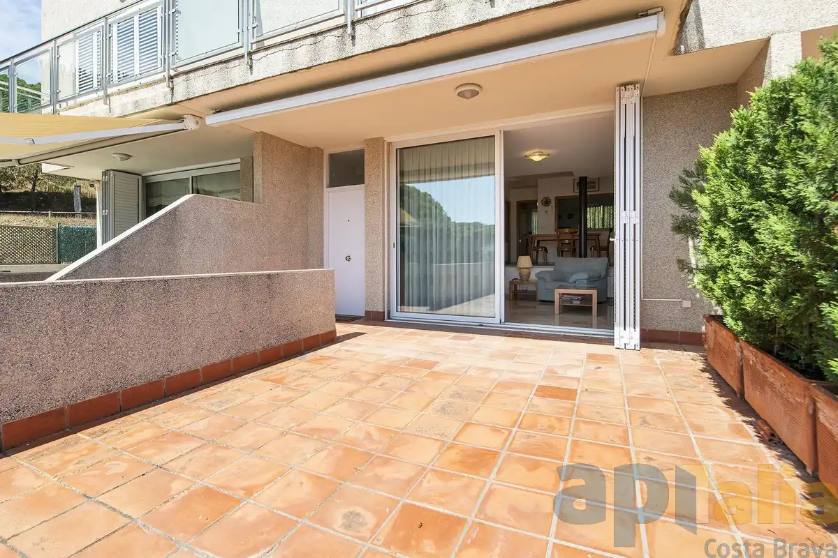 Terraza de Casa adosada en venta en Sant Feliu de Guíxols con Calefacción, Jardín privado y Terraza