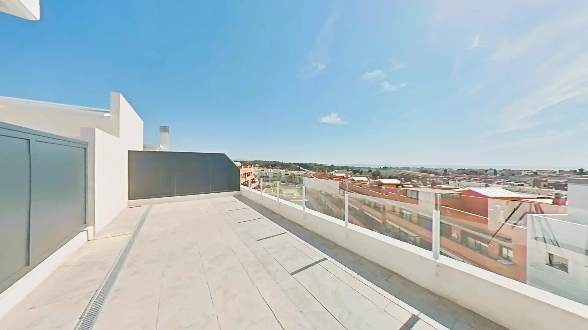 Terraza de Ático en venta en Cubelles con Aire acondicionado, Calefacción y Jardín privado