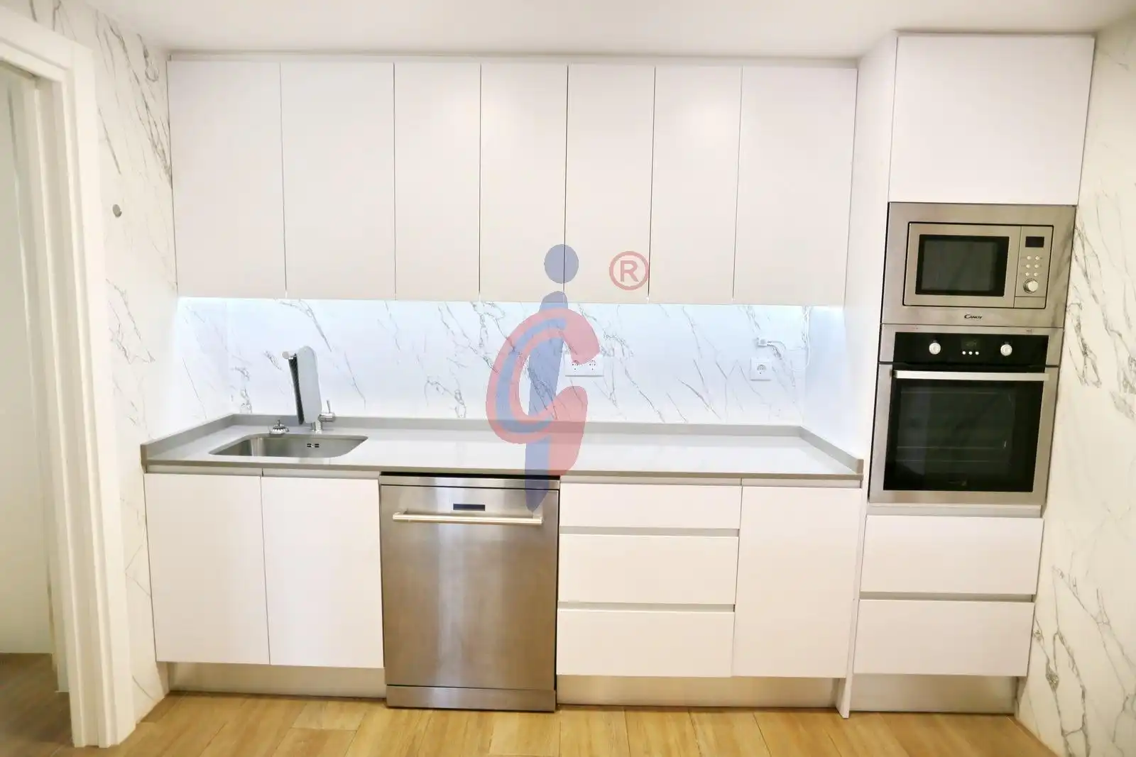 Cocina de Apartamento en venta en Guardamar del Segura con Aire acondicionado, Calefacción y Amueblado