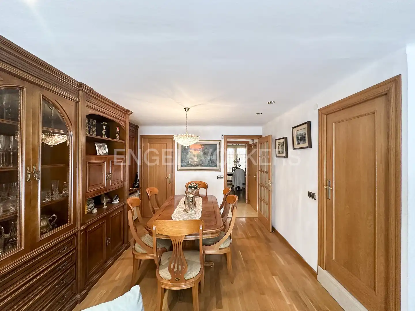 Dining room of Houses for sale in Vilafranca del Penedès  with Heating, Parquet flooring and Terrace
