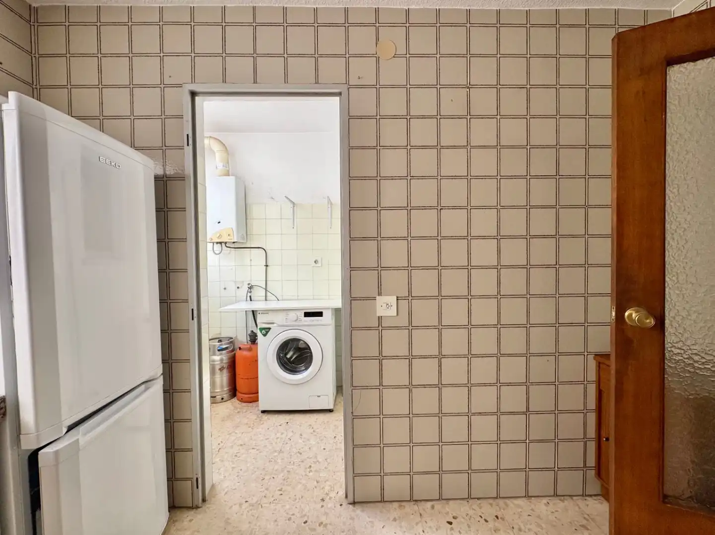 Cocina de Piso en venta en L'Alfàs del Pi con Piscina