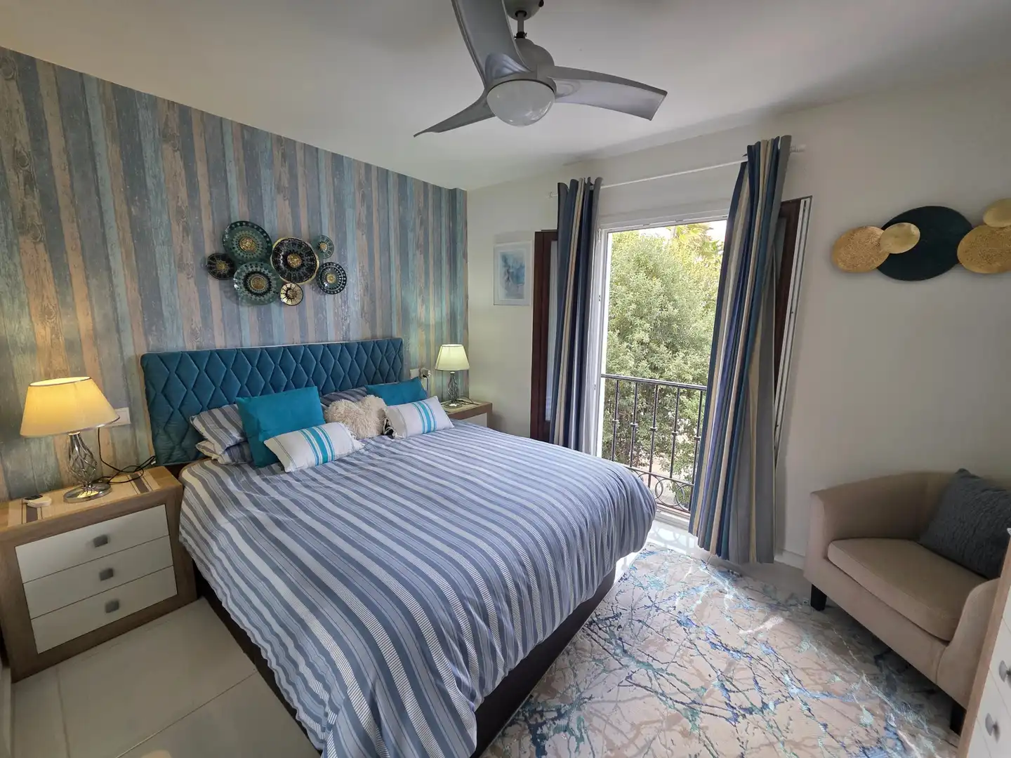 Dormitori de Apartament en venda en Manilva amb Aire condicionat, Calefacció i Terrassa