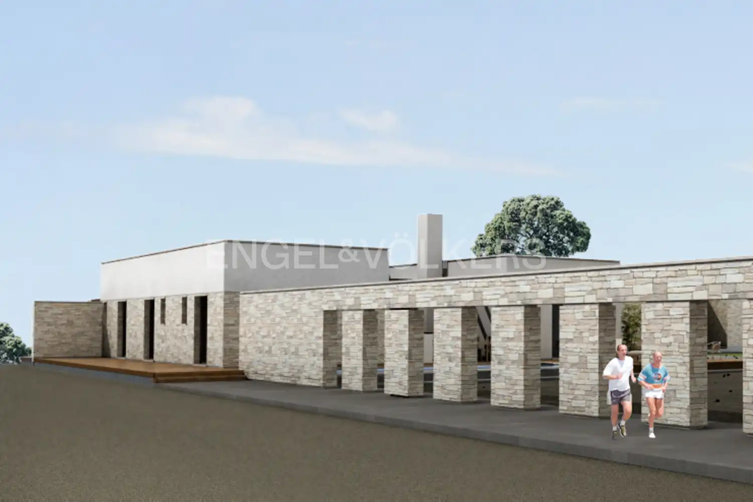 Vista exterior de Casa o chalet en venta en Villar del Arzobispo con Aire acondicionado, Calefacción y Jardín privado