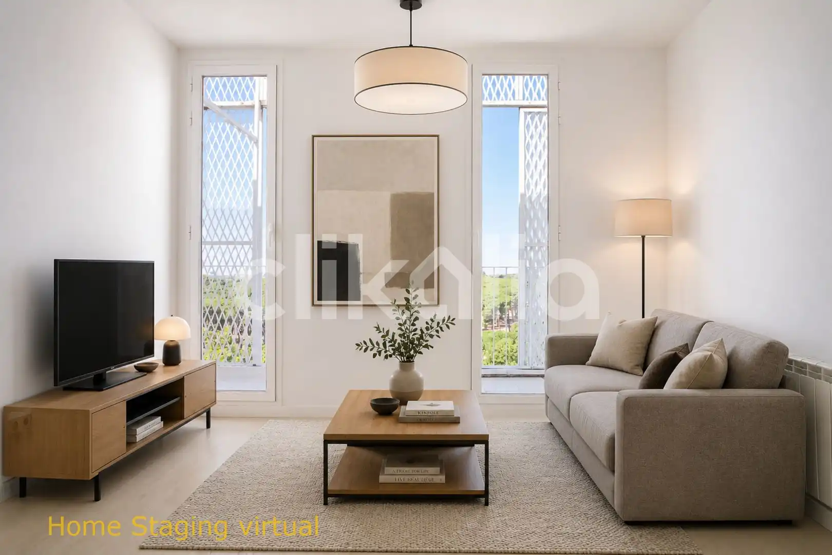 Sala de estar de Piso en venta en Madrid con Calefacción, Terraza y Trastero