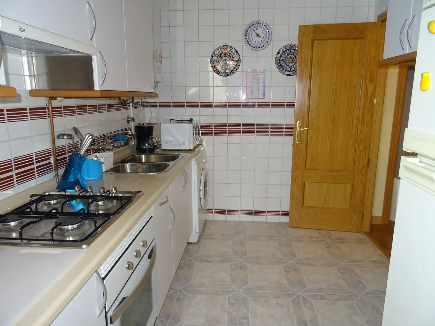 Kitchen of Flat for rent in Madrid  with Heating and Terrace