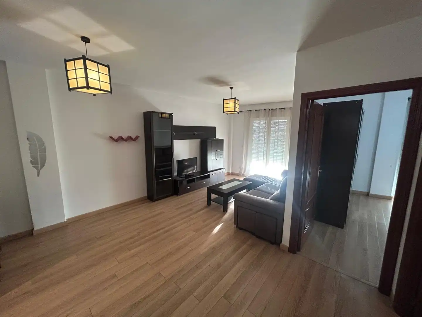 Wohnzimmer von Wohnung zur Miete in Almendralejo mit Klimaanlage, Parkett und Abstellraum