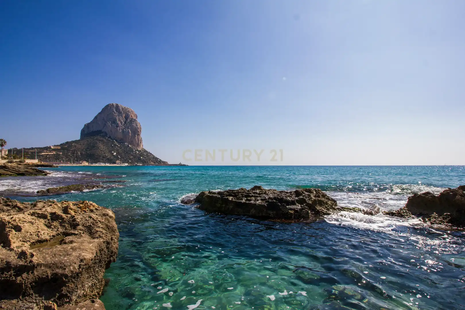 Vista exterior de Apartament de lloguer en Calpe / Calp amb Aire condicionat, Rentadora i Microones