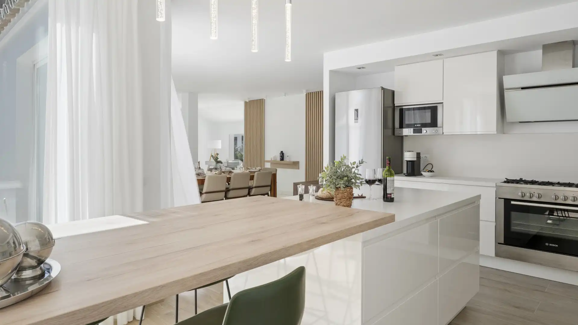 Cocina de Casa o chalet en venta en Marbella con Jardín privado y Piscina