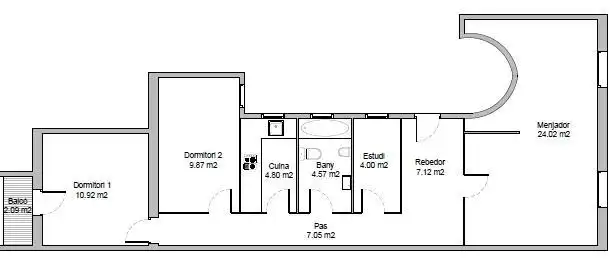 Wohnung mit Aufzug zum Verkauf in Sant Andreu, imagen 33