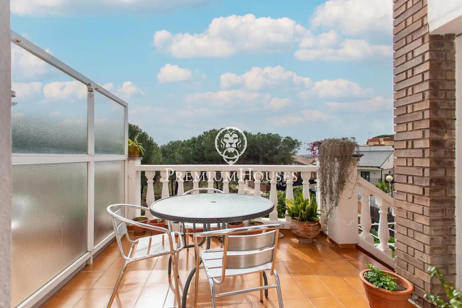 Terraza de Casa o chalet en venta en Badalona con Aire acondicionado, Calefacción y Jardín privado