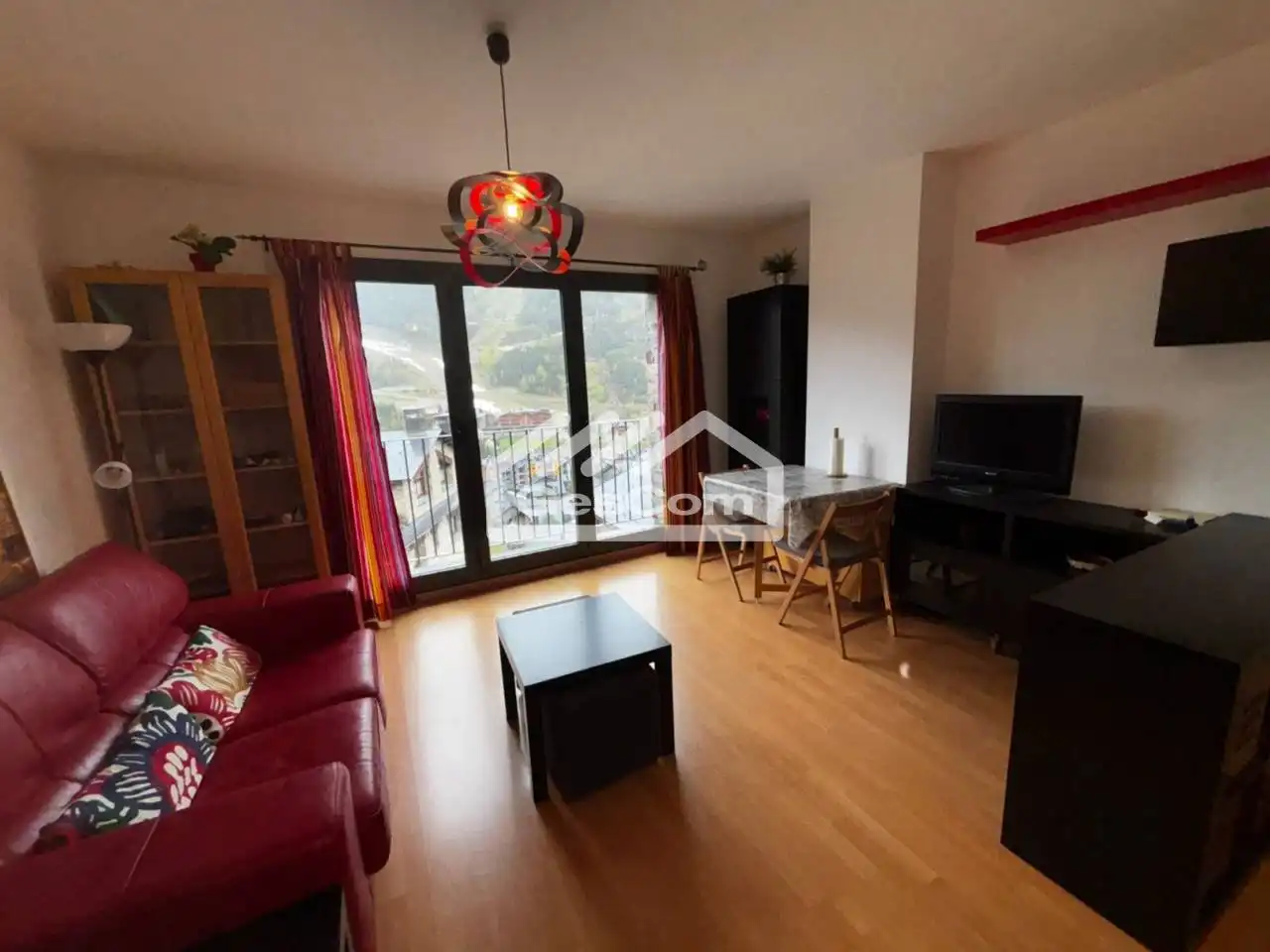 Sala de estar de Piso de alquiler en Canillo con Calefacción, Parquet y Trastero