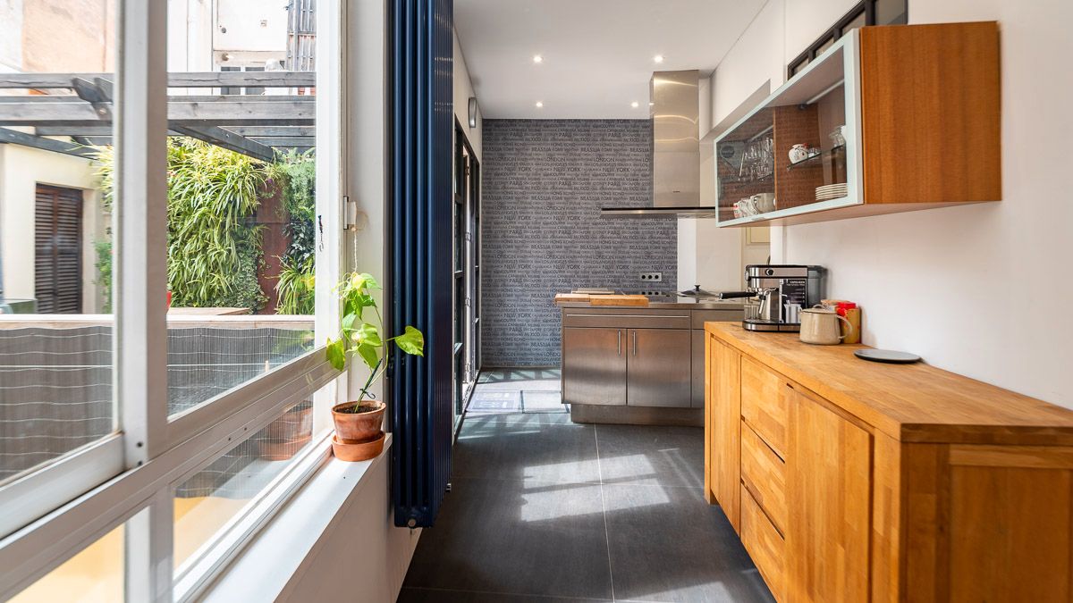 Cuina de Apartament en venda en  Palma de Mallorca amb Aire condicionat