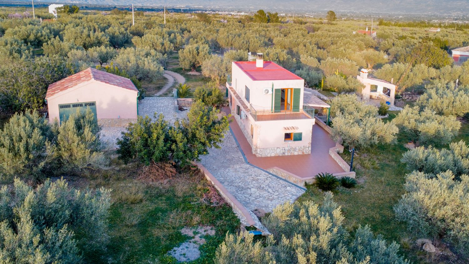 Vista exterior de Casa o xalet en venda en Roquetes amb Aire condicionat, Terrassa i Traster