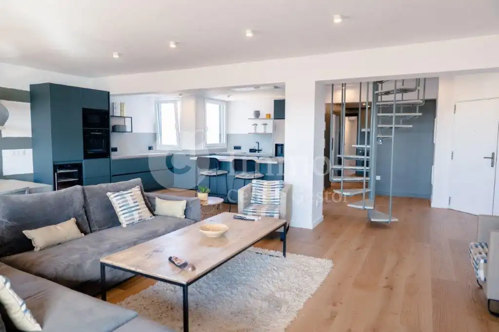 Sala de estar de Dúplex de alquiler en Mollerussa con Aire acondicionado, Calefacción y Parquet