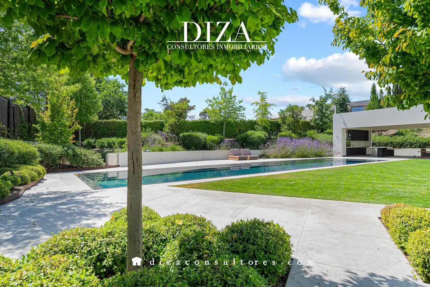 Jardín de Casa o chalet en venta en Pozuelo de Alarcón con Aire acondicionado, Calefacción y Jardín privado