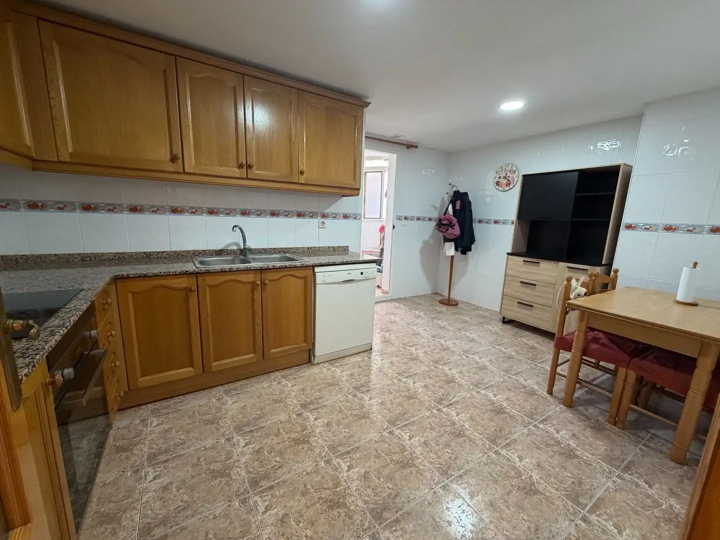 Cuina de Pis de lloguer en L'Alcora amb Terrassa, Moblat i Forn