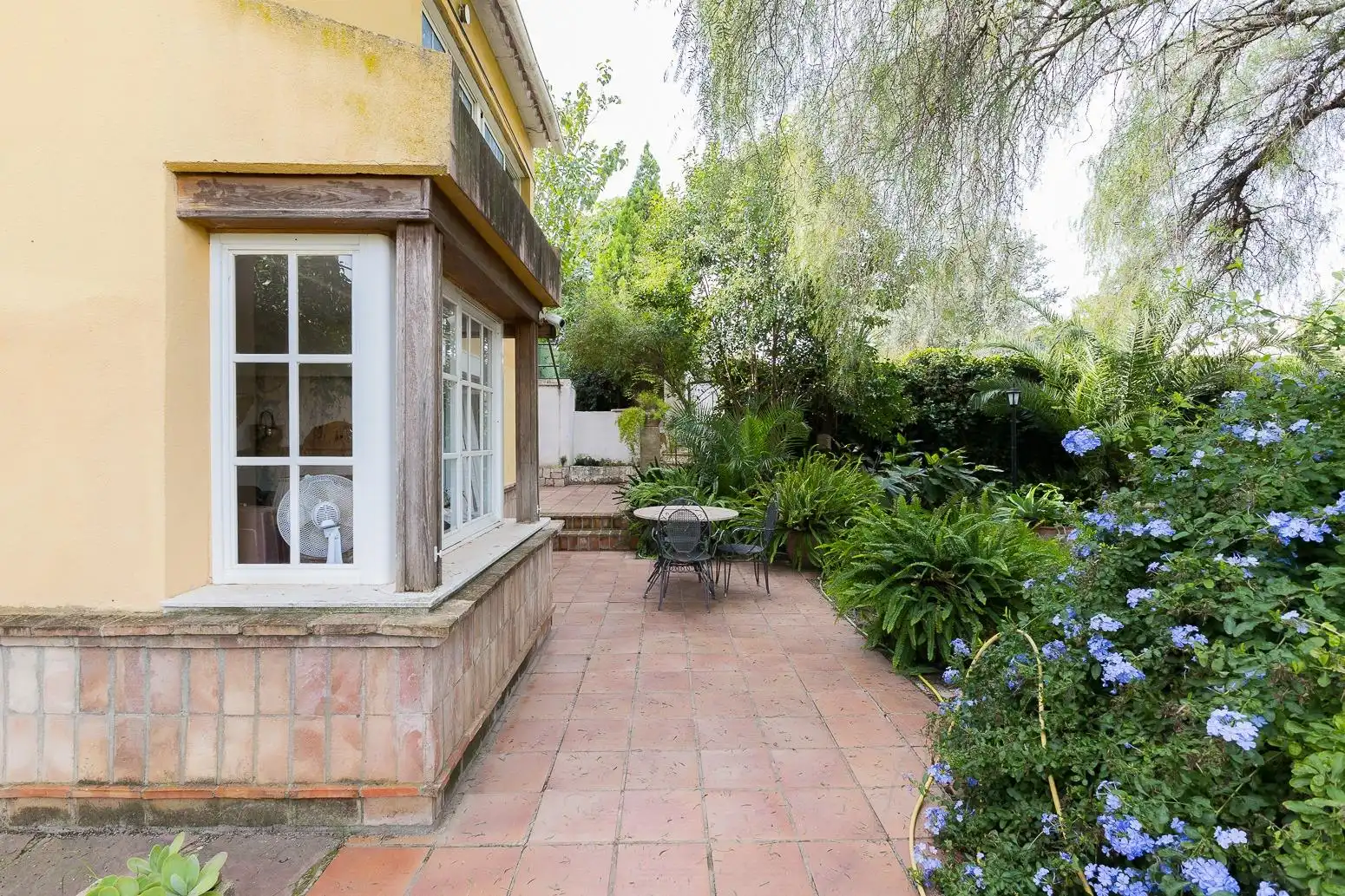 Terrassa de Casa o xalet en venda en Bétera amb Calefacció, Jardí privat i Piscina