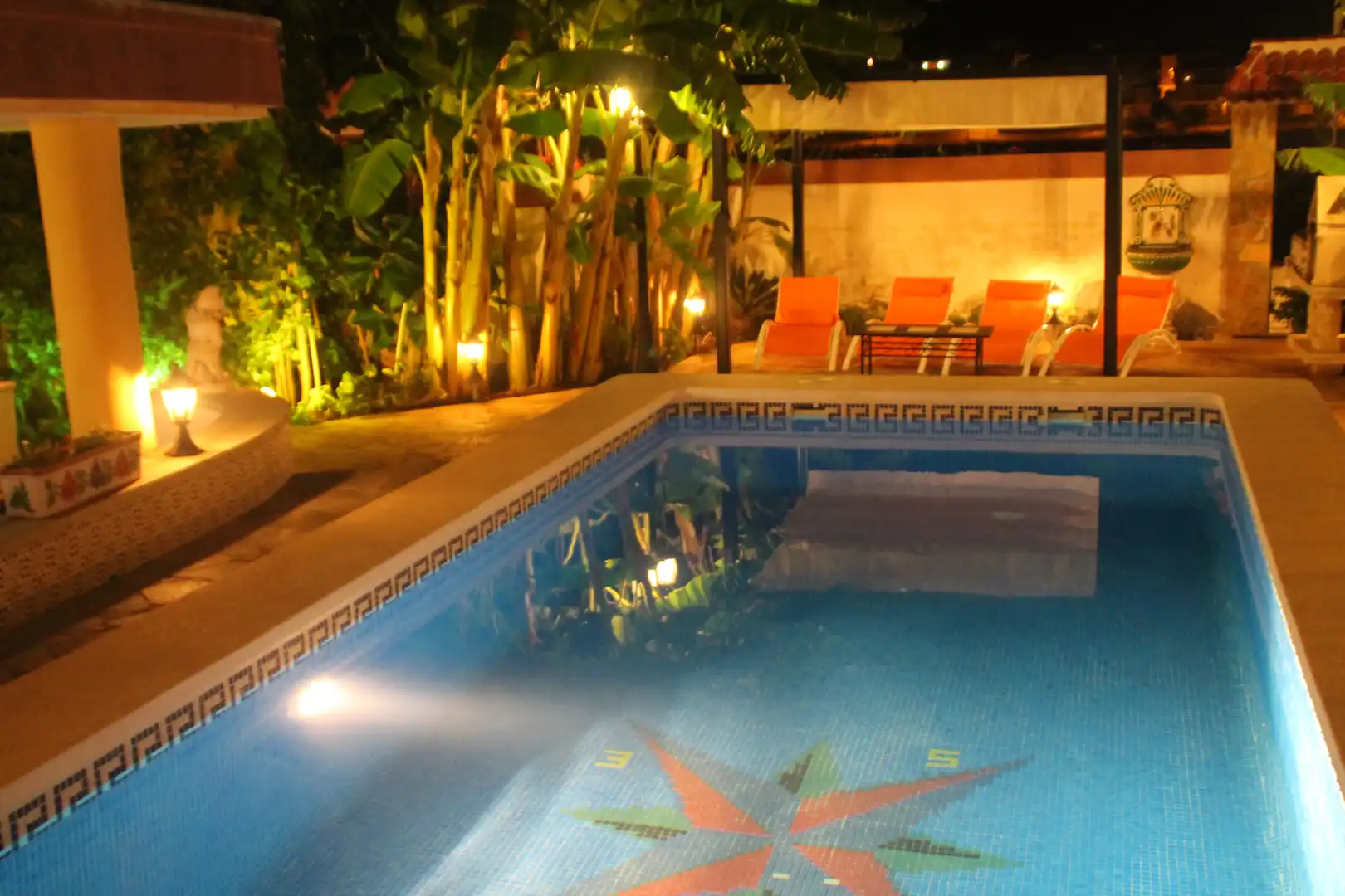 Piscina de Casa o xalet de lloguer en Peñíscola / Peníscola amb Aire condicionat, Calefacció i Jardí privat