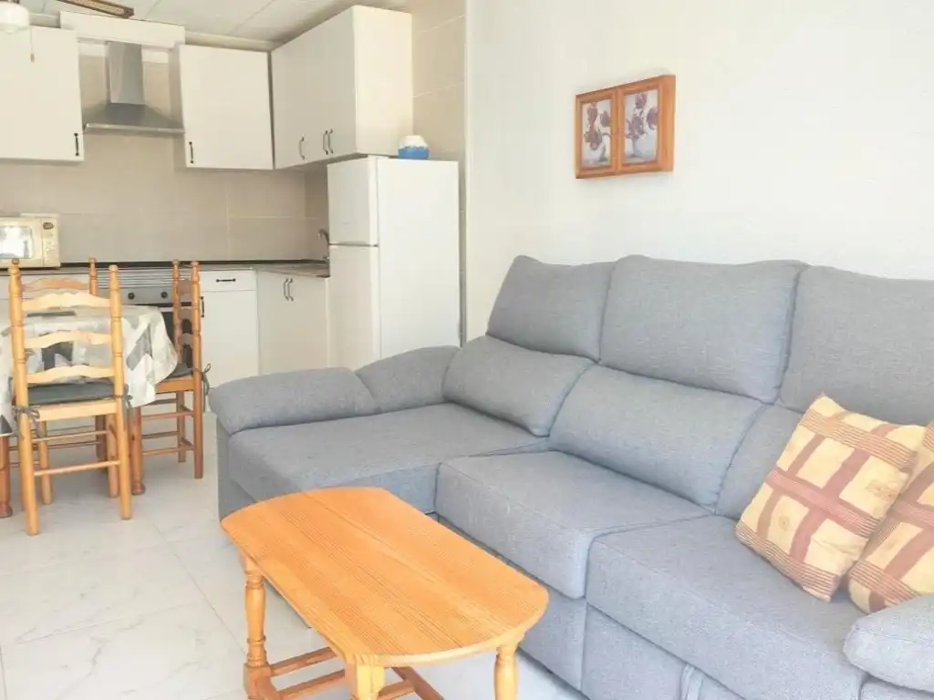 Sala d'estar de Casa o xalet en venda en Torrevieja amb Aire condicionat, Moblat i Forn