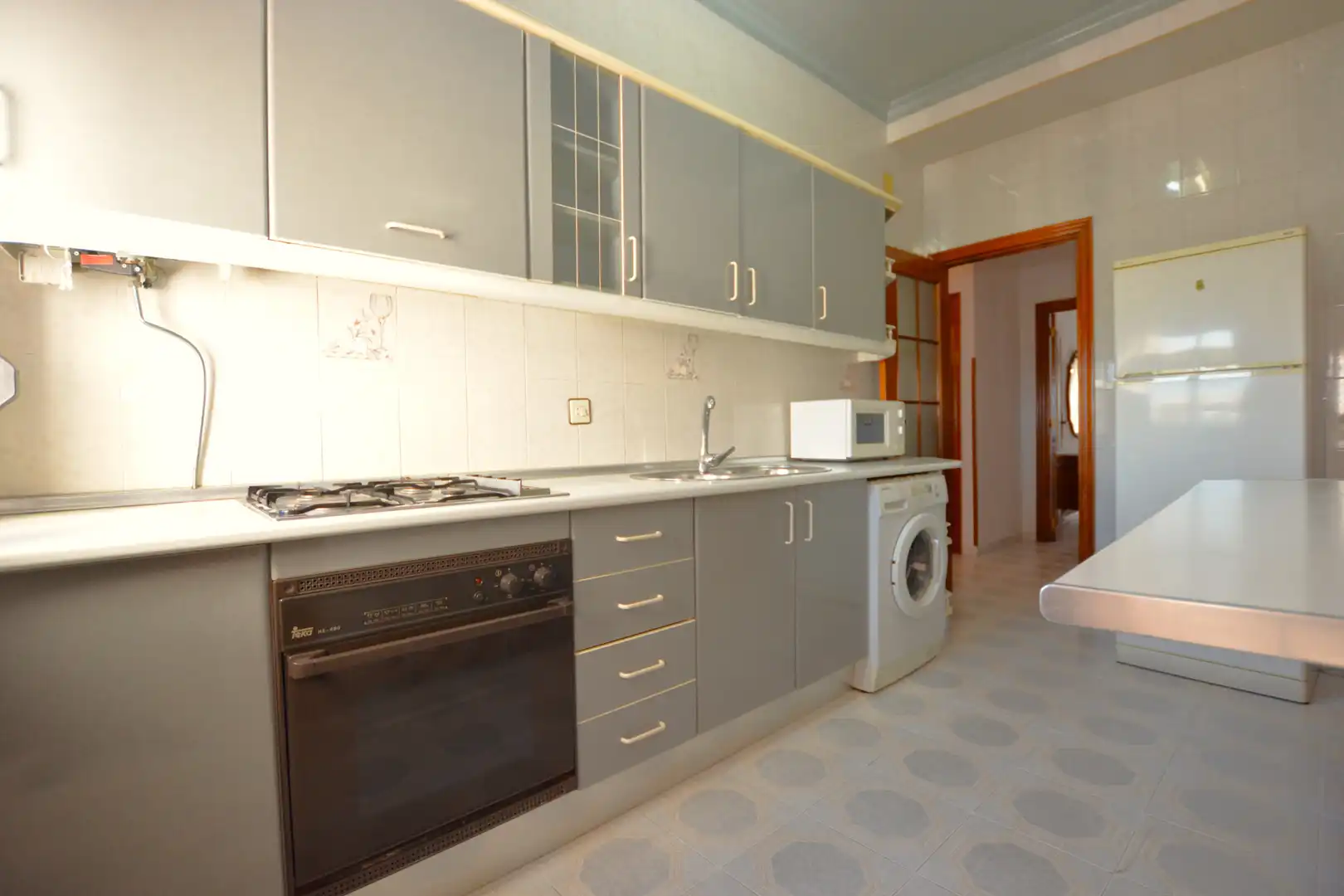 Cocina de Casa adosada en venta en Santa Olalla del Cala con Aire acondicionado, Terraza y Balcón