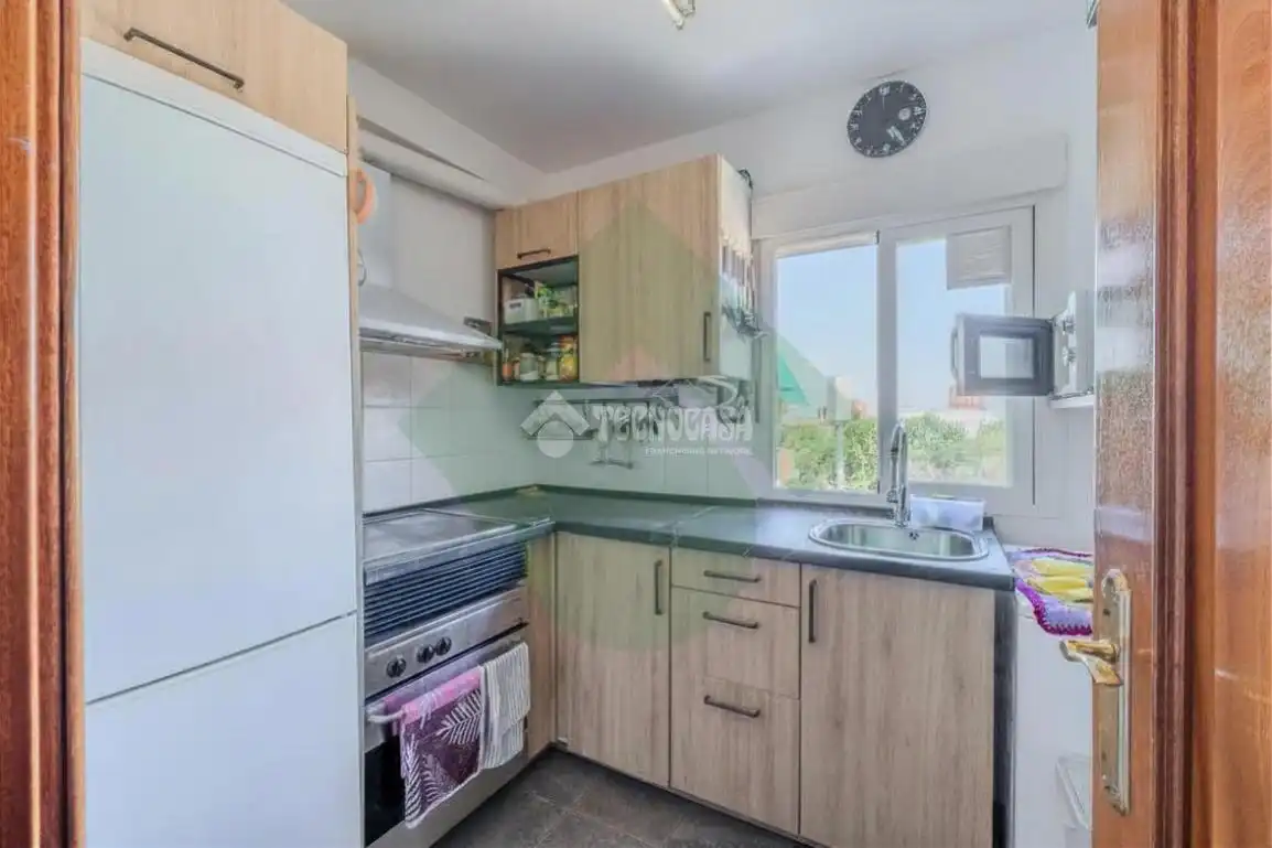 Kitchen of Flat for sale in Madrid  with Air Conditioner, Heating and Terrace