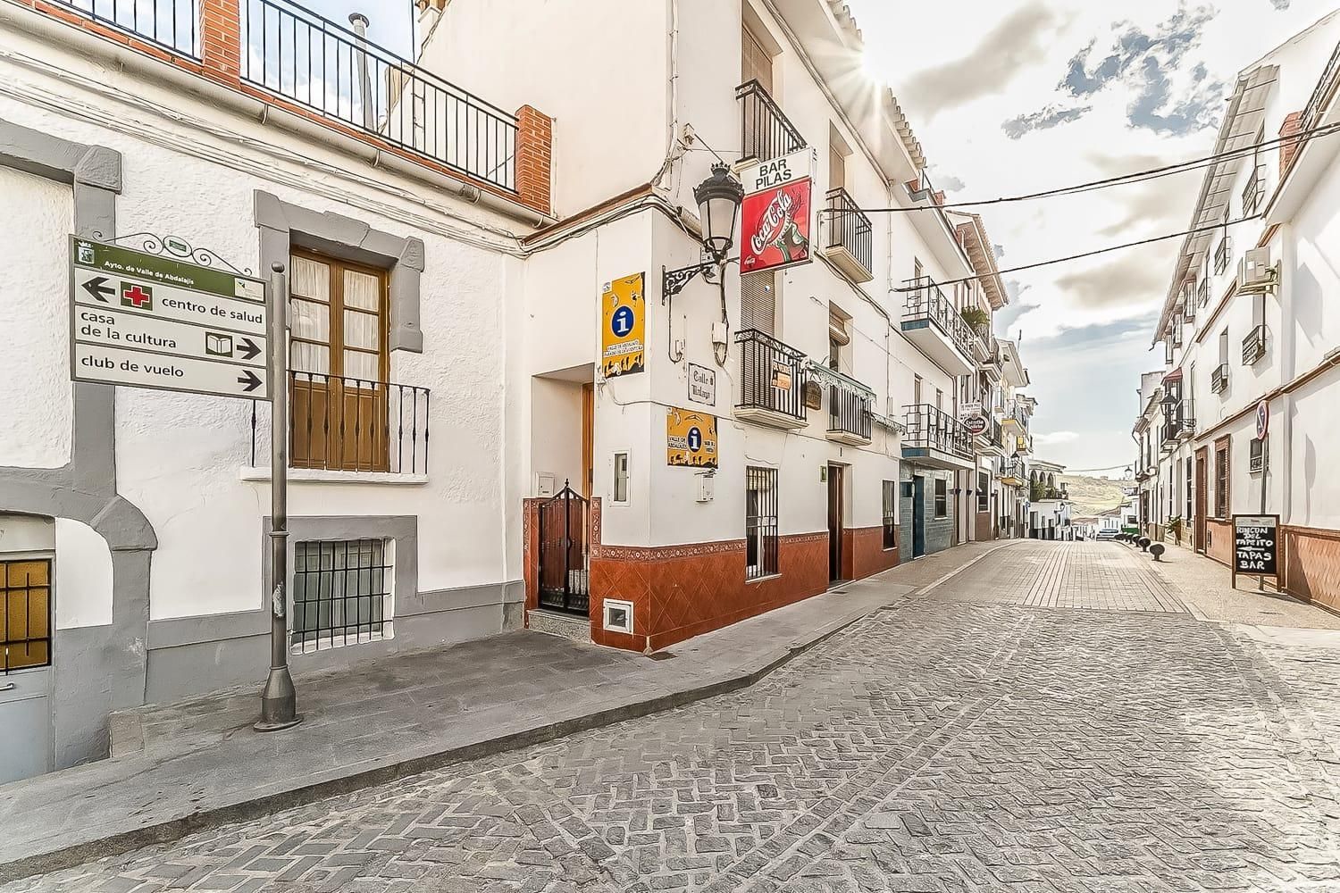 Exterior view of House or chalet for sale in Valle de Abdalajís  with Air Conditioner, Terrace and Furnished