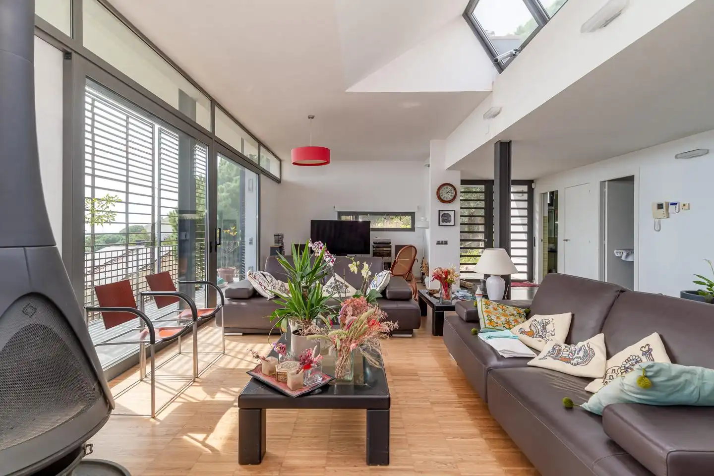 Sala d'estar de Casa o xalet en venda en Teià