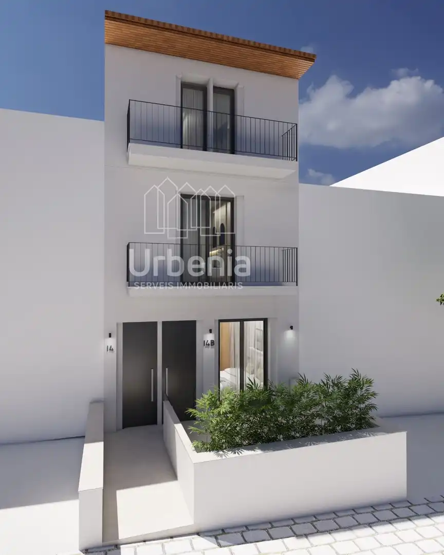 Vista exterior de Piso en venta en Argentona con Calefacción y Terraza