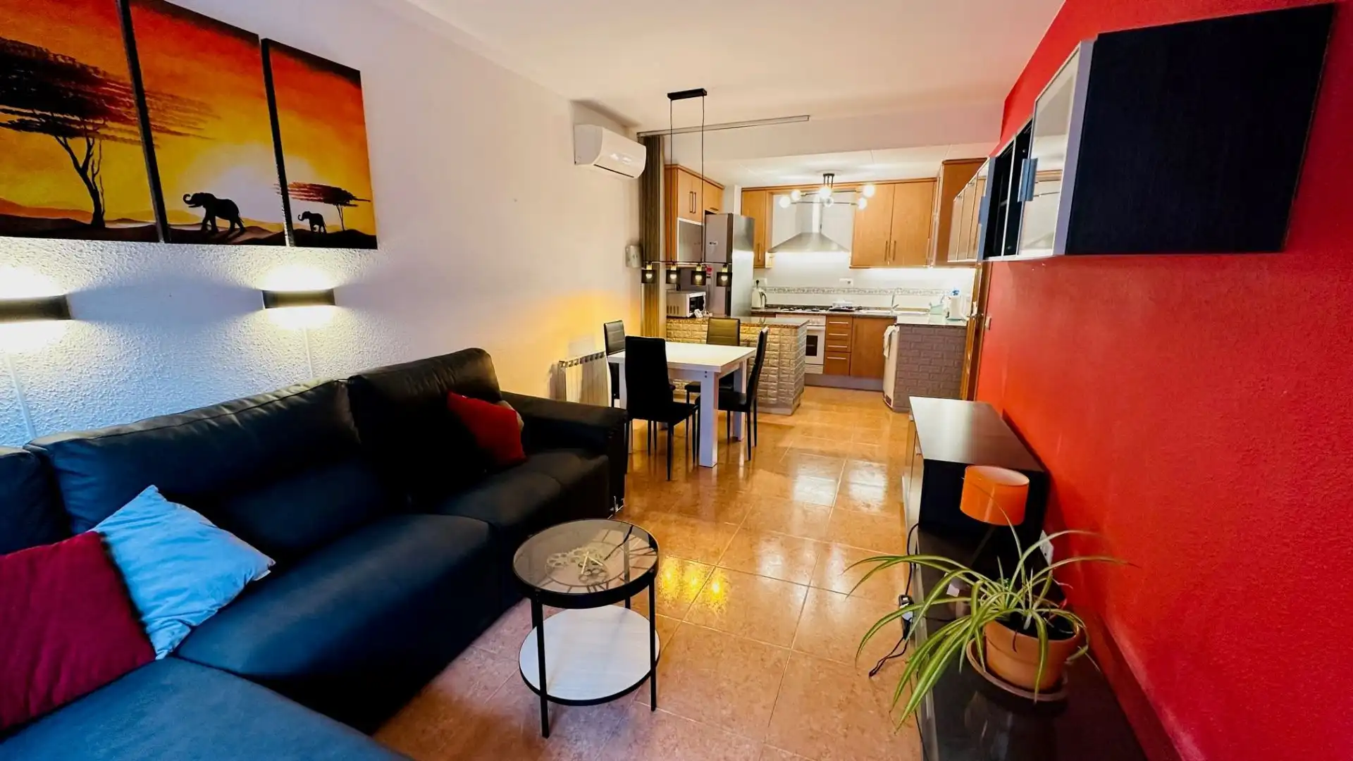 Sala d'estar de Pis en venda en Lloret de Mar amb Aire condicionat, Calefacció i Terrassa