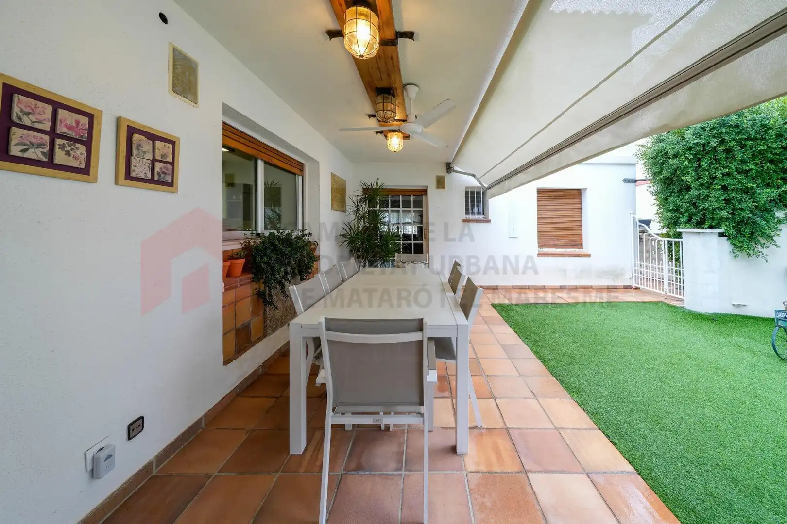 Terrassa de Casa o xalet en venda en Mataró amb Aire condicionat, Calefacció i Jardí privat