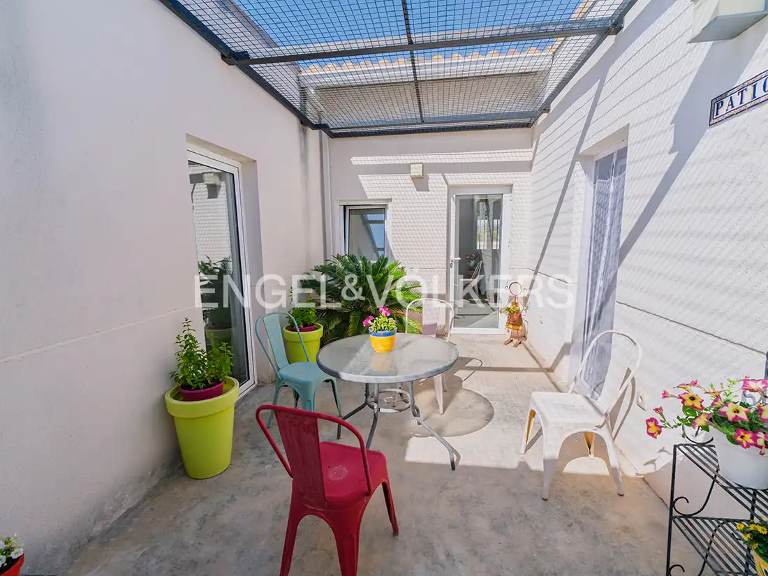 Terraza de Casa o chalet en venta en Santa Pola con Aire acondicionado, Calefacción y Jardín privado
