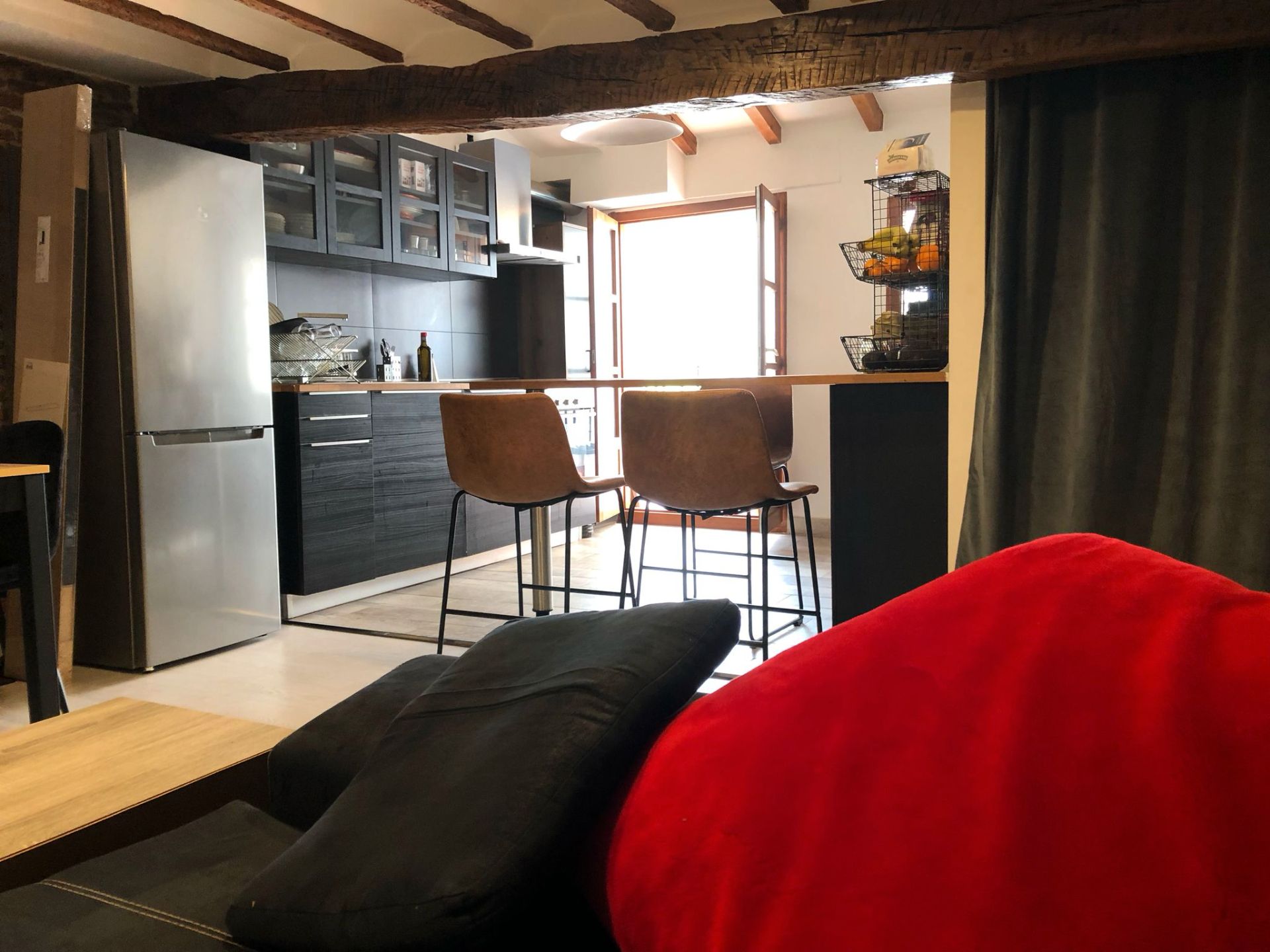 Cuina de Pis en venda en Bilbao  amb Parquet i Balcó