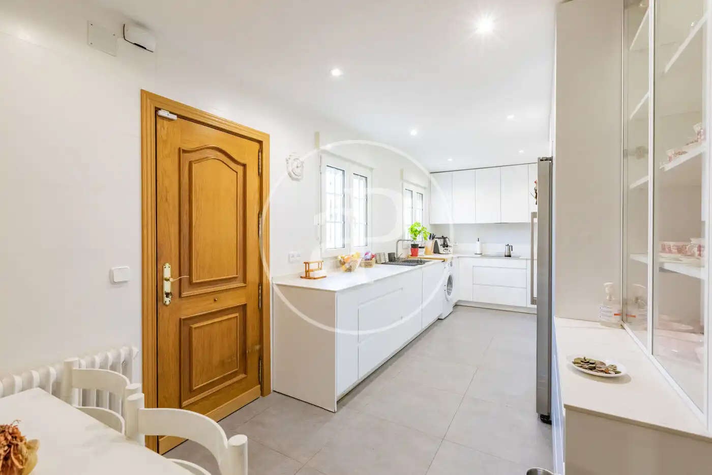 Cuina de Casa o xalet en venda en Las Rozas de Madrid amb Aire condicionat, Calefacció i Jardí privat