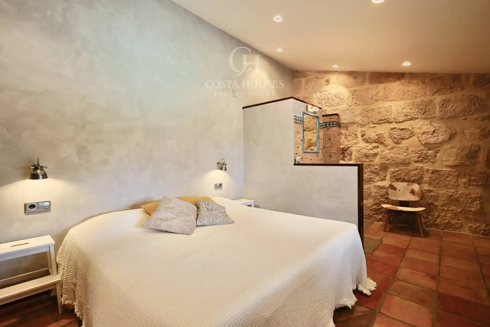 Bedroom of Houses for sale in Jávea / Xàbia  with Air Conditioner, Private garden and Terrace